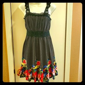 Pin-up style swing dress